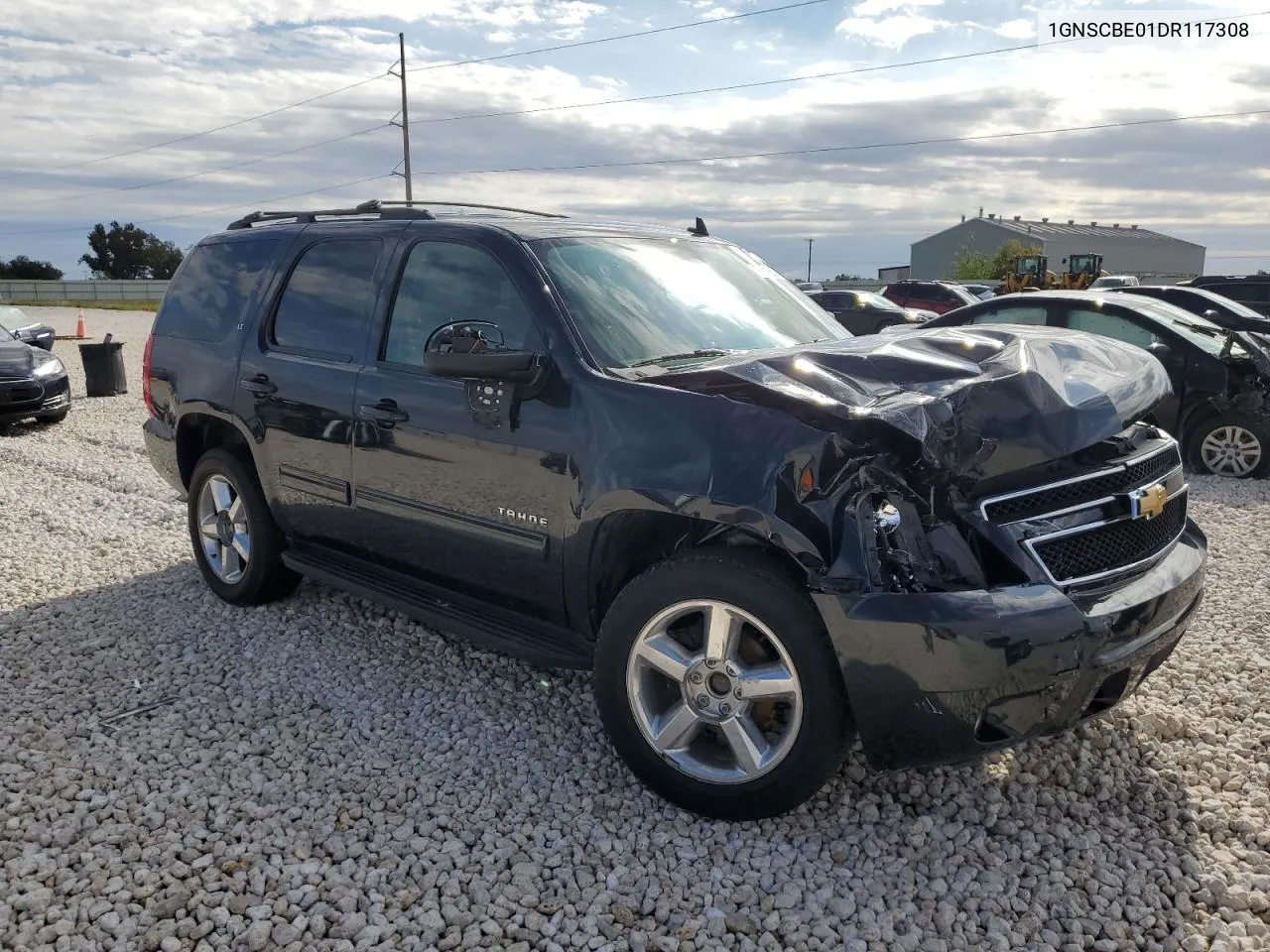 2013 Chevrolet Tahoe C1500 Lt VIN: 1GNSCBE01DR117308 Lot: 78943504