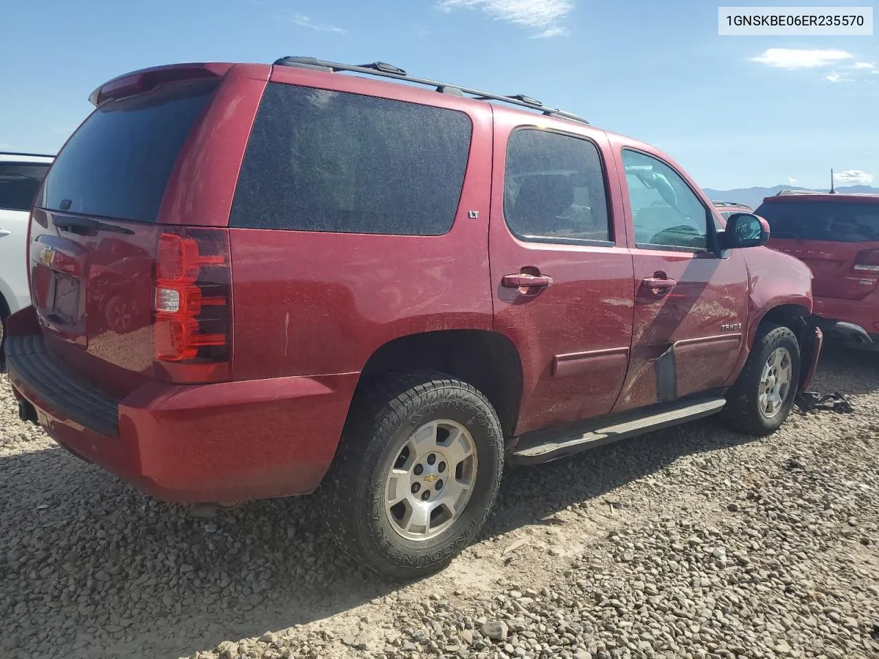 2014 Chevrolet Tahoe K1500 Lt VIN: 1GNSKBE06ER235570 Lot: 59634724