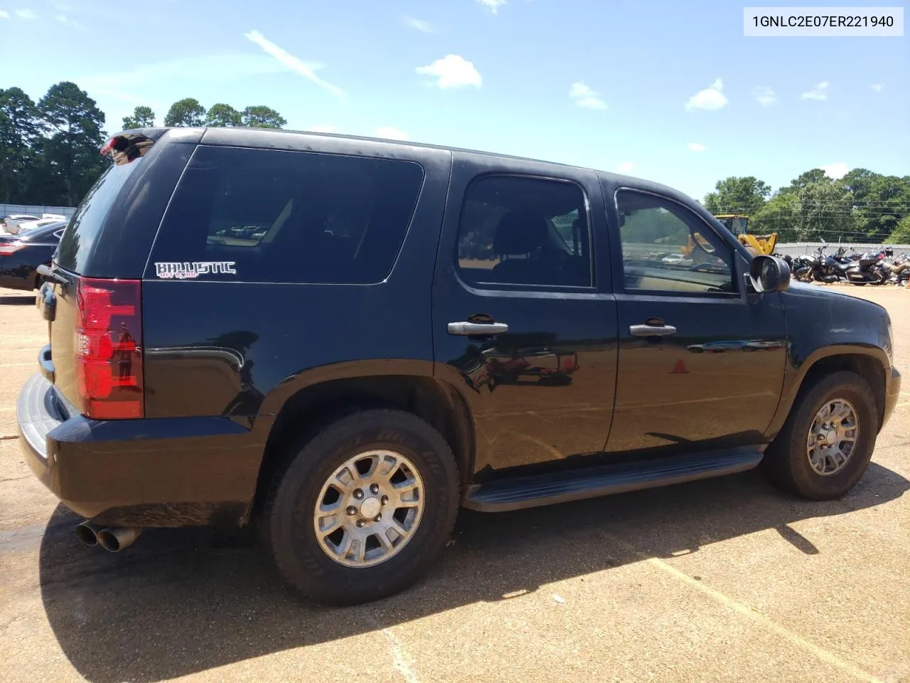 2014 Chevrolet Tahoe Police VIN: 1GNLC2E07ER221940 Lot: 62109894