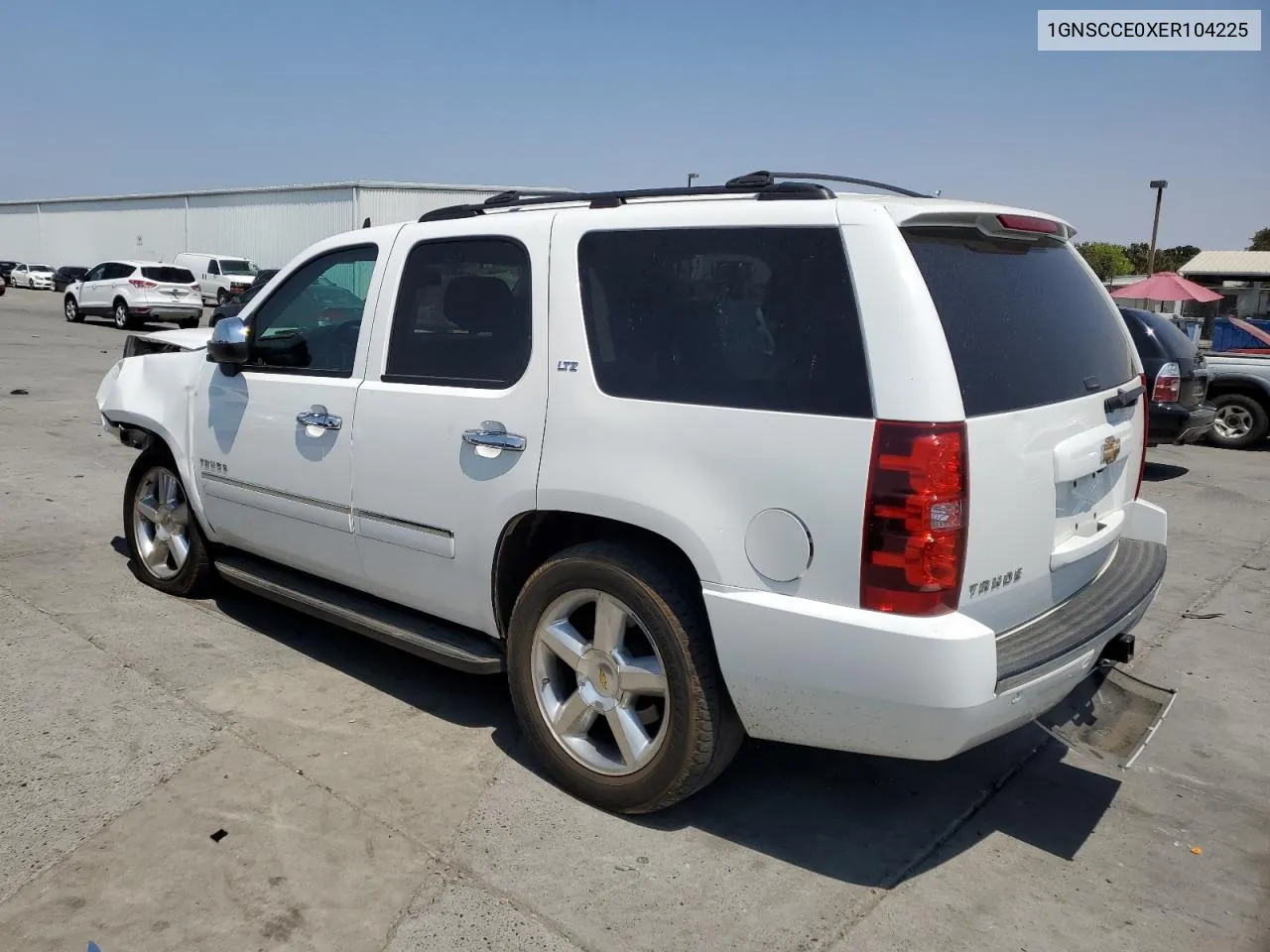 2014 Chevrolet Tahoe C1500 Ltz VIN: 1GNSCCE0XER104225 Lot: 64500064