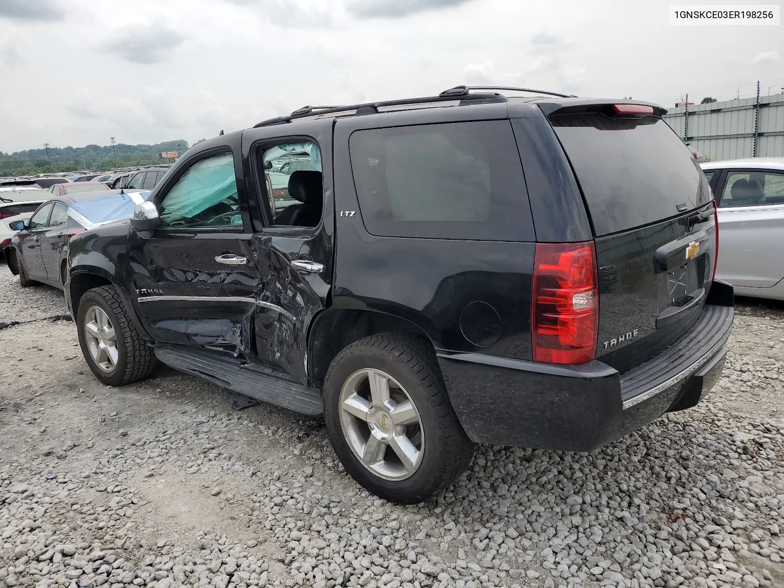 2014 Chevrolet Tahoe K1500 Ltz VIN: 1GNSKCE03ER198256 Lot: 64877474