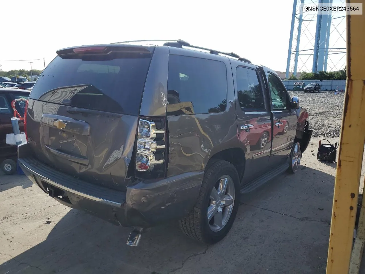 2014 Chevrolet Tahoe K1500 Ltz VIN: 1GNSKCE0XER243564 Lot: 67091144