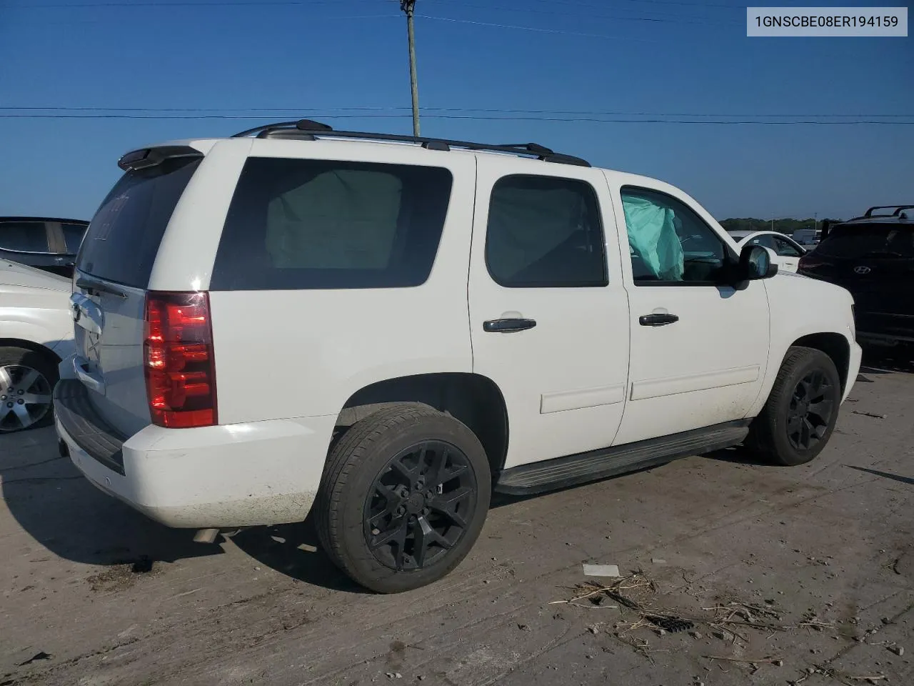 2014 Chevrolet Tahoe C1500 Lt VIN: 1GNSCBE08ER194159 Lot: 69191514