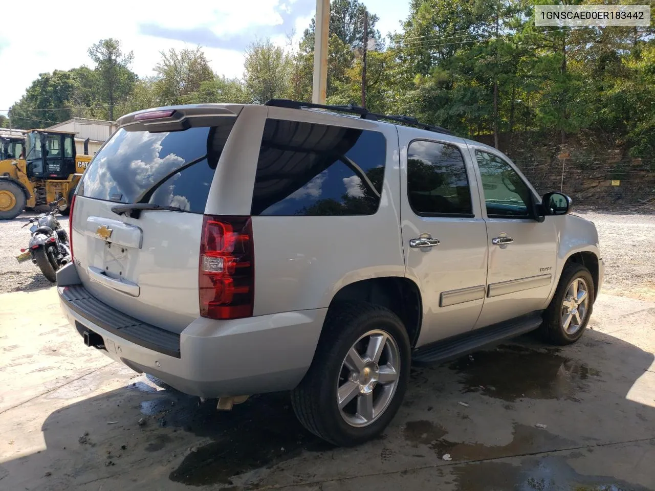 2014 Chevrolet Tahoe C1500 Ls VIN: 1GNSCAE00ER183442 Lot: 69491764