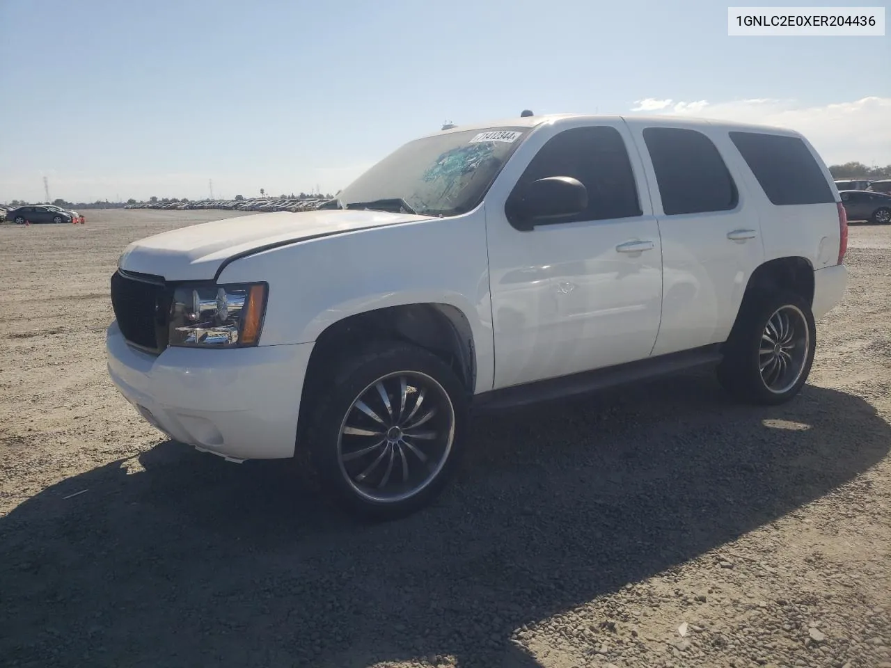 2014 Chevrolet Tahoe Police VIN: 1GNLC2E0XER204436 Lot: 71412344