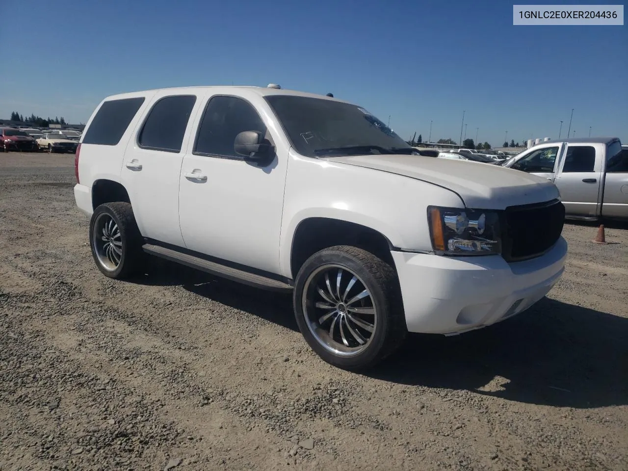 2014 Chevrolet Tahoe Police VIN: 1GNLC2E0XER204436 Lot: 71412344