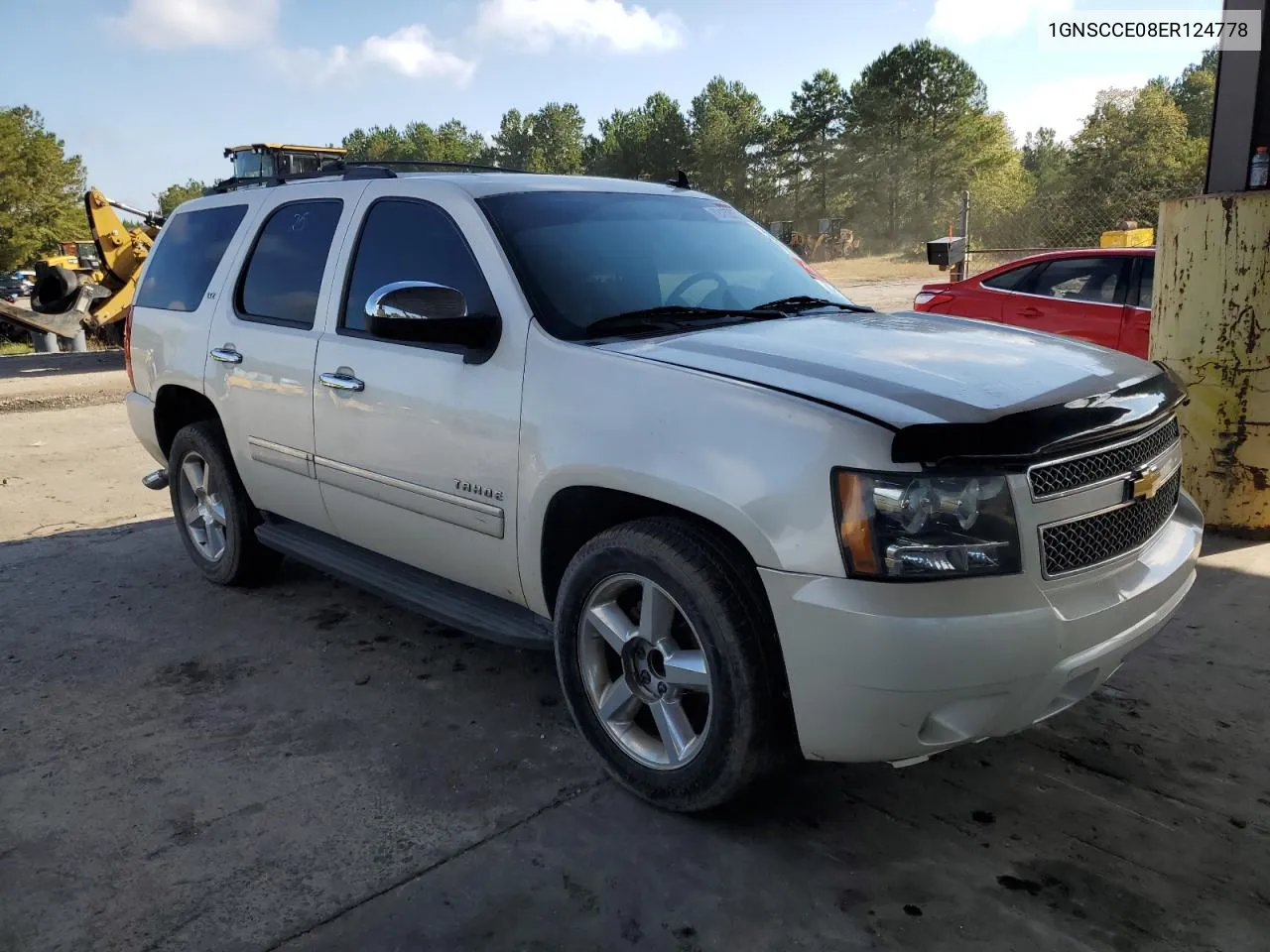 2014 Chevrolet Tahoe C1500 Ltz VIN: 1GNSCCE08ER124778 Lot: 72452854