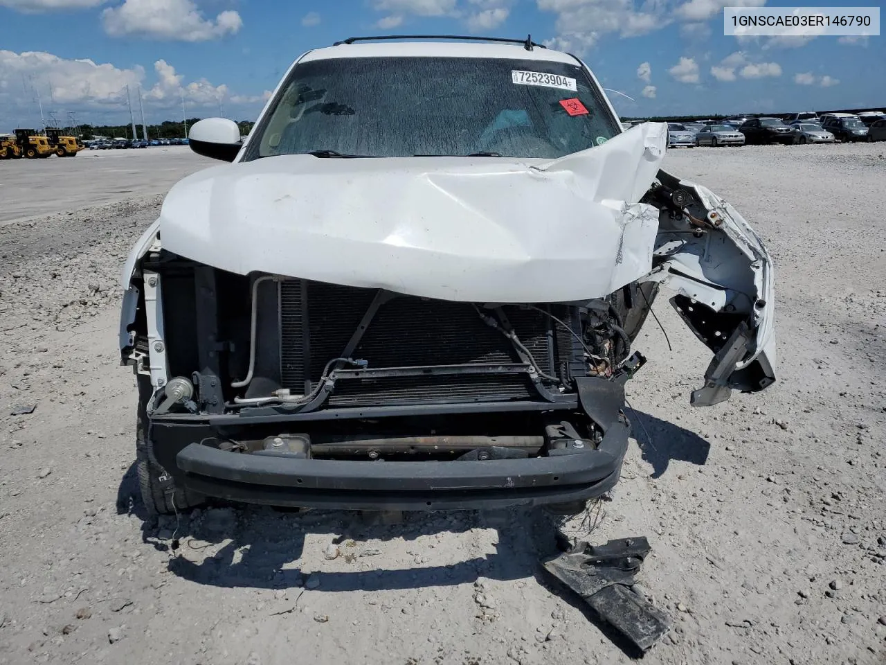 2014 Chevrolet Tahoe C1500 Ls VIN: 1GNSCAE03ER146790 Lot: 72523904