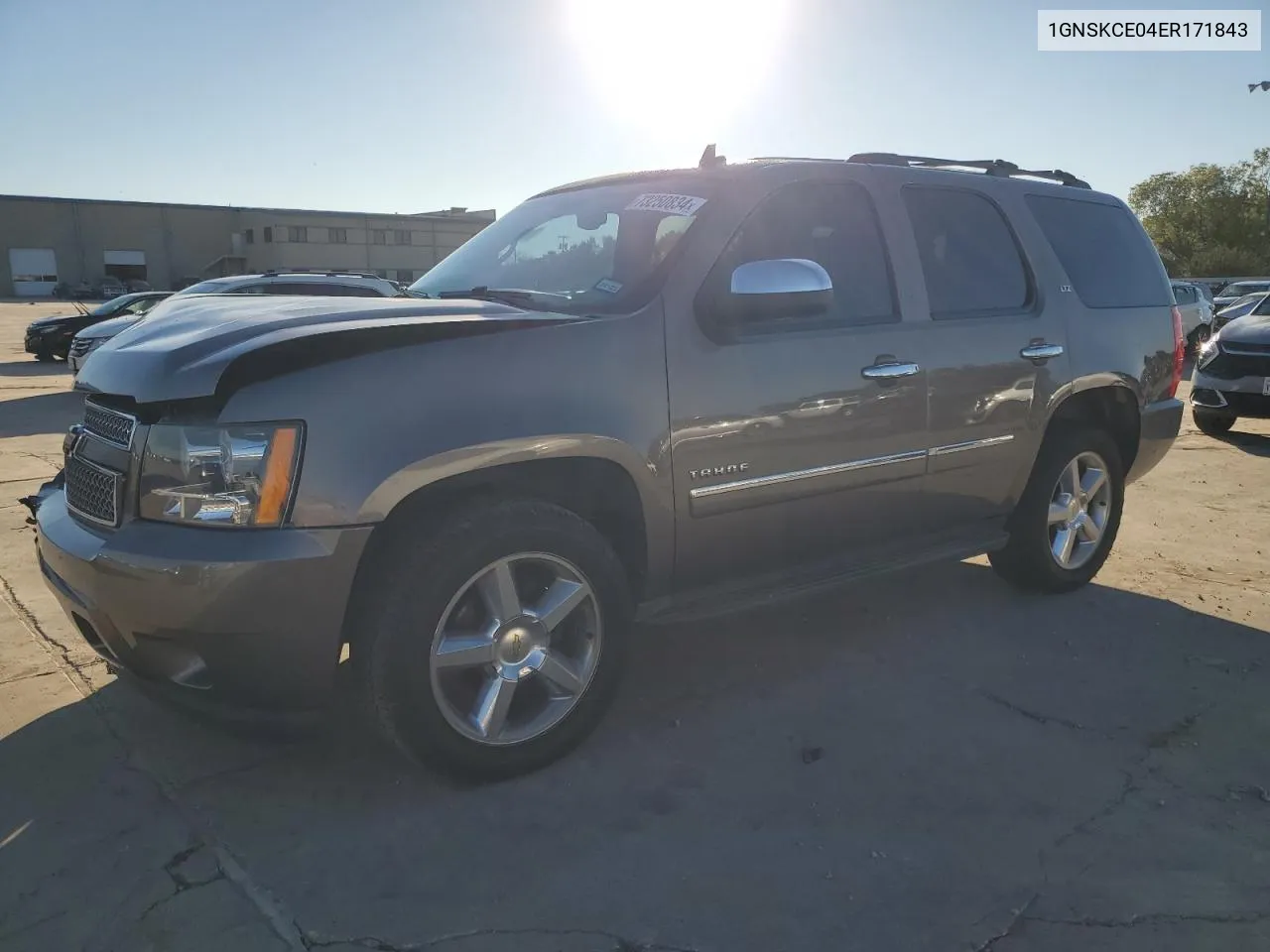 2014 Chevrolet Tahoe K1500 Ltz VIN: 1GNSKCE04ER171843 Lot: 73250834