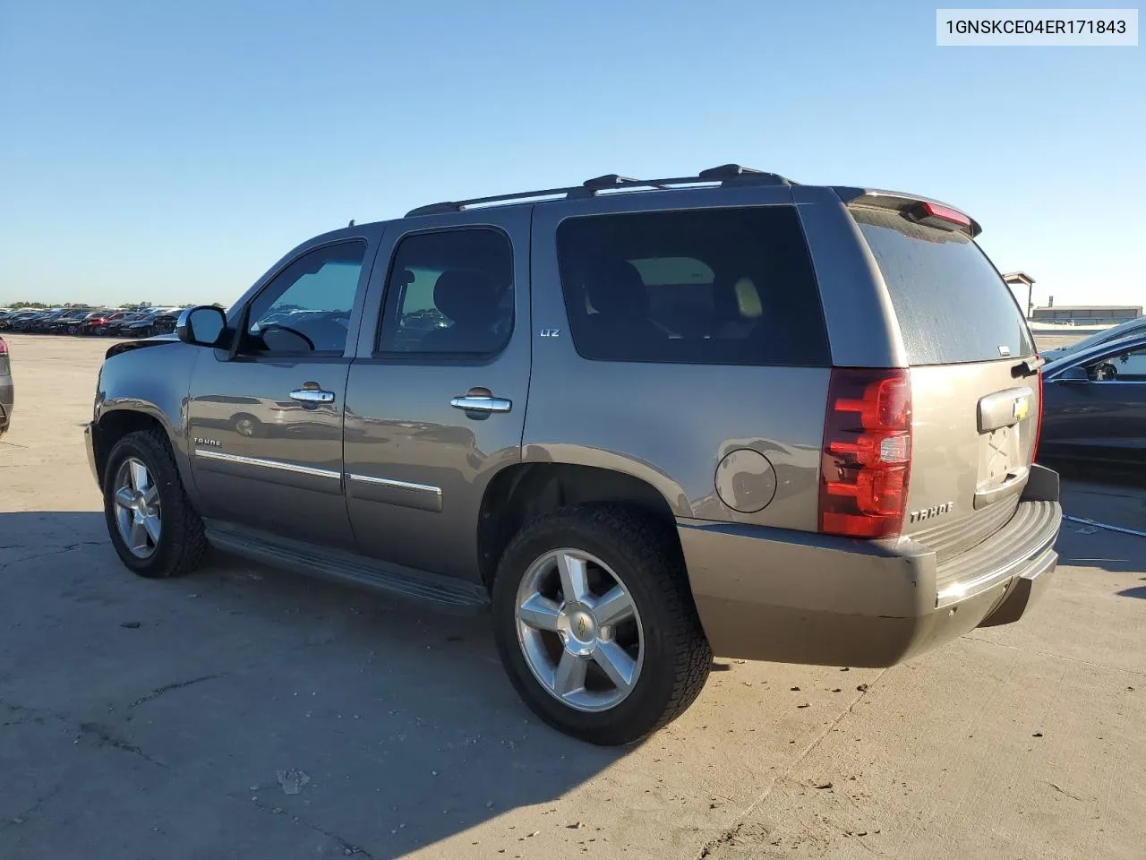 2014 Chevrolet Tahoe K1500 Ltz VIN: 1GNSKCE04ER171843 Lot: 73250834