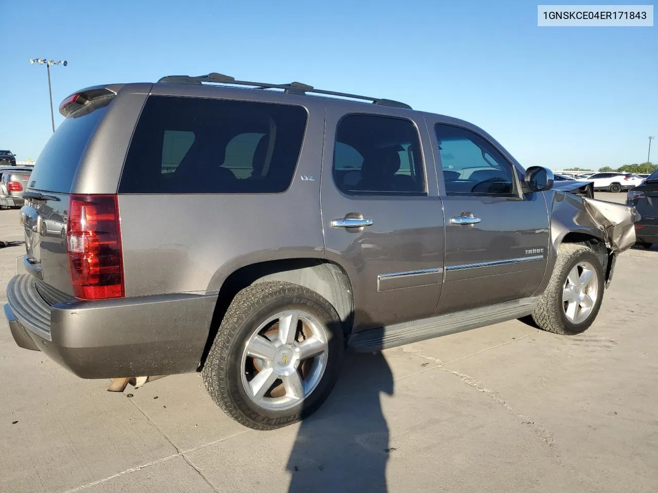 2014 Chevrolet Tahoe K1500 Ltz VIN: 1GNSKCE04ER171843 Lot: 73250834