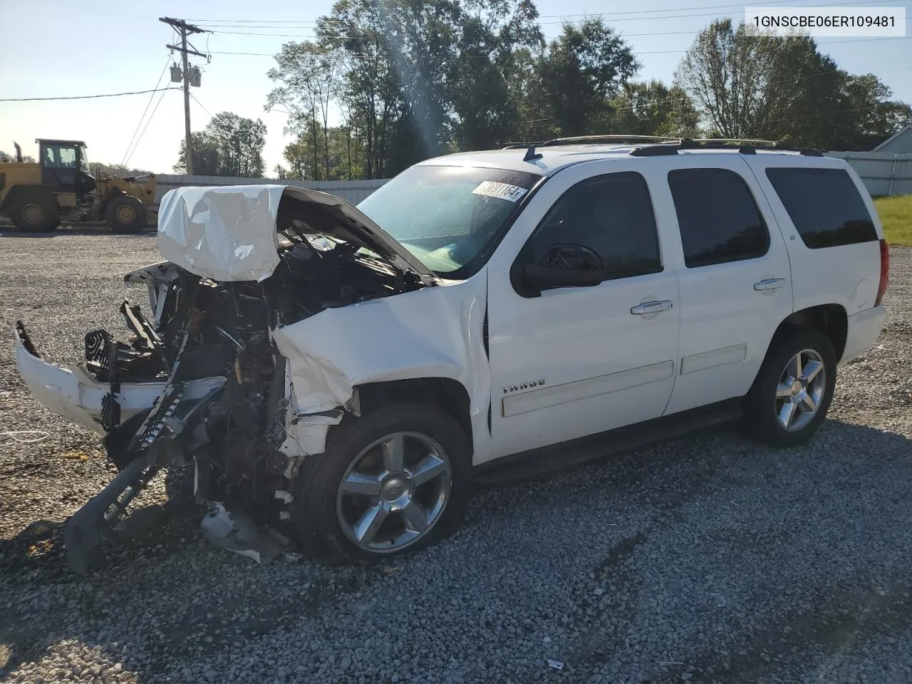 2014 Chevrolet Tahoe C1500 Lt VIN: 1GNSCBE06ER109481 Lot: 73691164