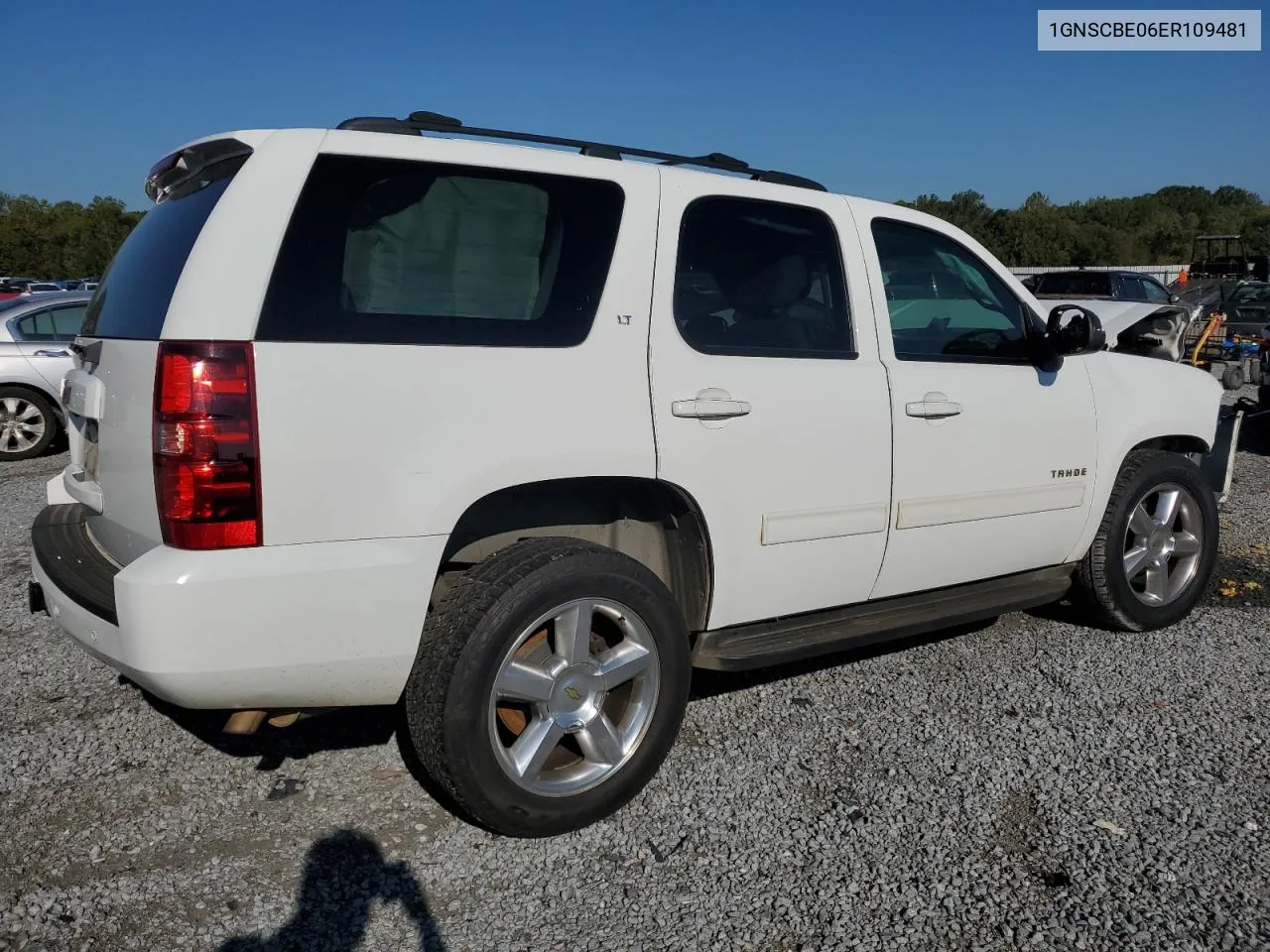 2014 Chevrolet Tahoe C1500 Lt VIN: 1GNSCBE06ER109481 Lot: 73691164