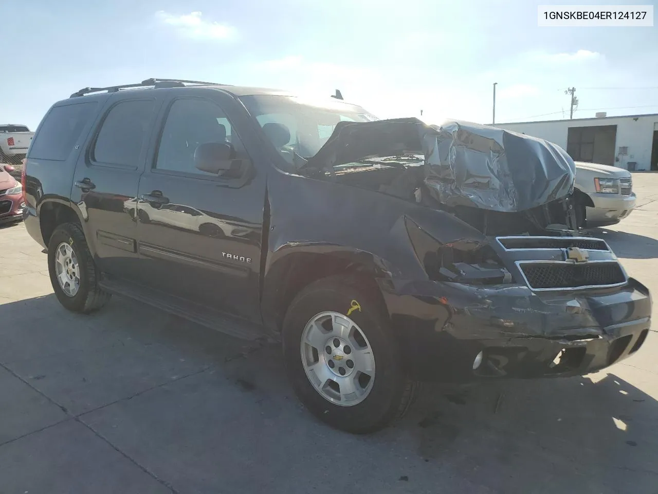 2014 Chevrolet Tahoe K1500 Lt VIN: 1GNSKBE04ER124127 Lot: 73955134