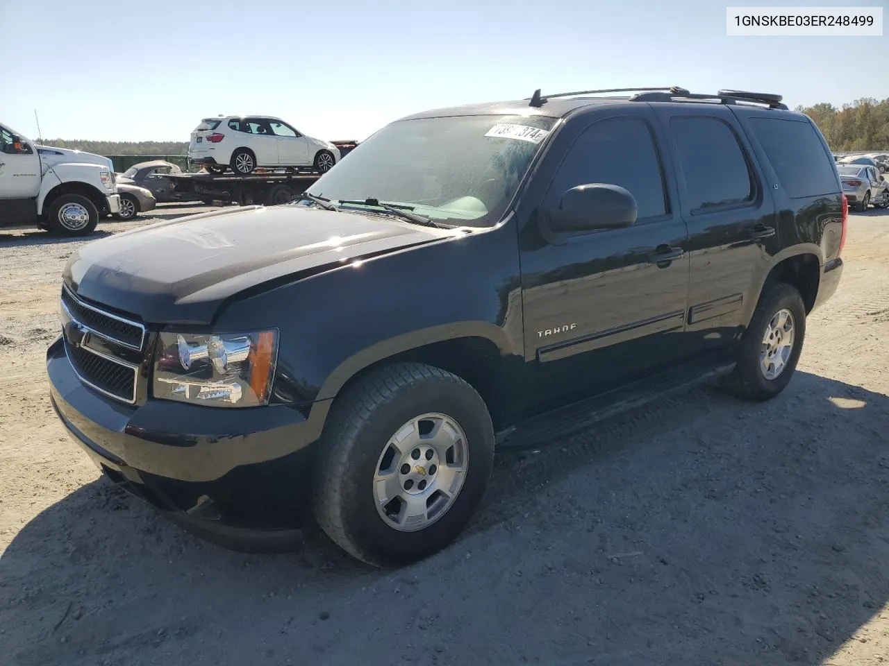 2014 Chevrolet Tahoe K1500 Lt VIN: 1GNSKBE03ER248499 Lot: 73981874