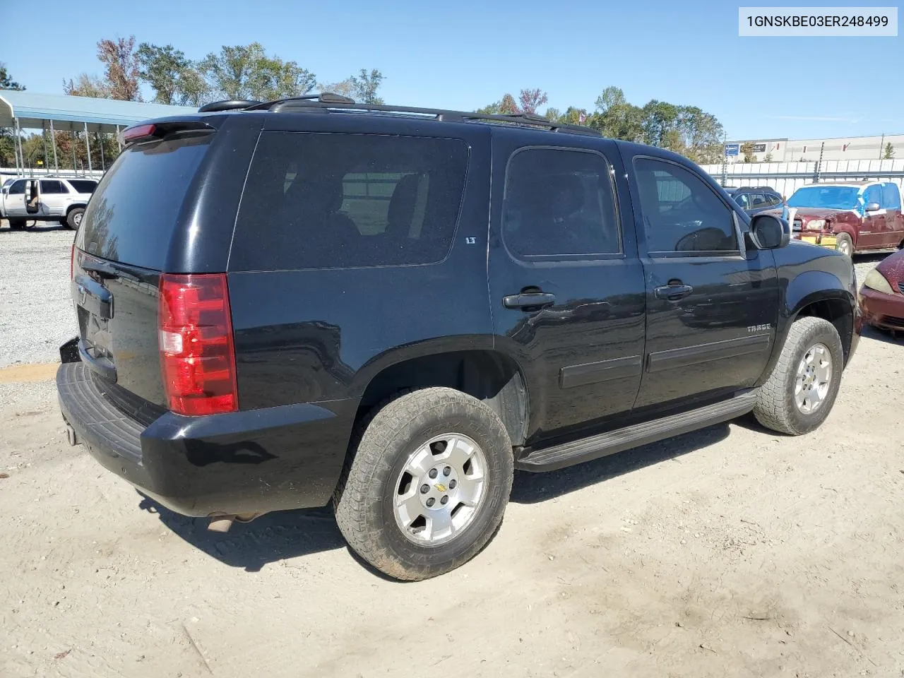 2014 Chevrolet Tahoe K1500 Lt VIN: 1GNSKBE03ER248499 Lot: 73981874