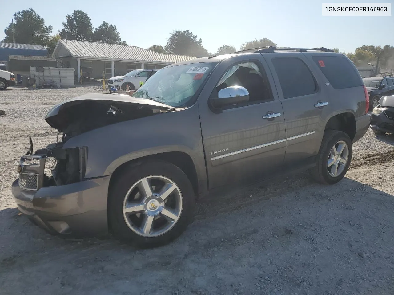 2014 Chevrolet Tahoe K1500 Ltz VIN: 1GNSKCE00ER166963 Lot: 75045214