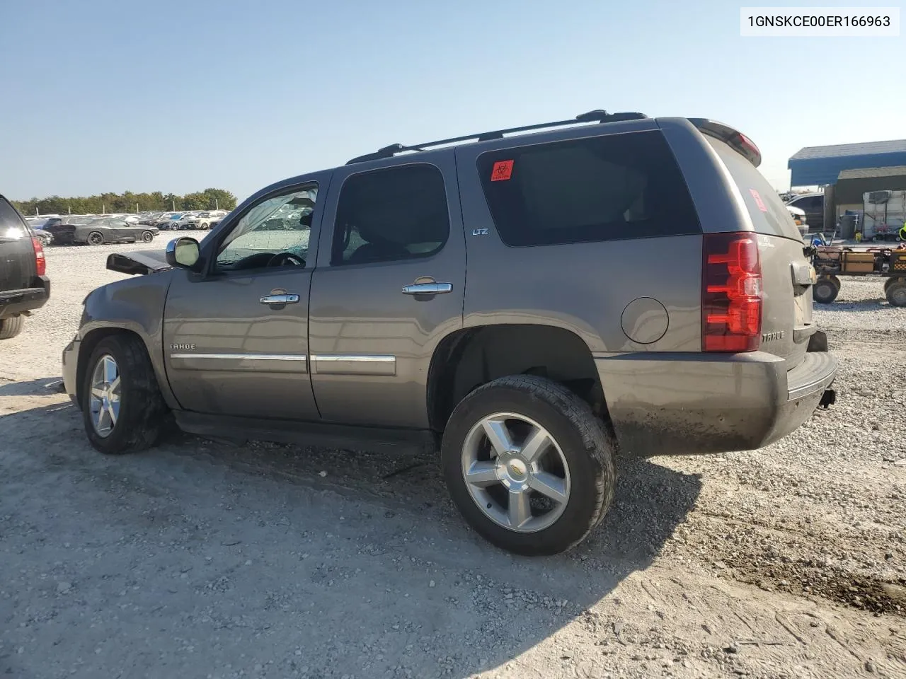 2014 Chevrolet Tahoe K1500 Ltz VIN: 1GNSKCE00ER166963 Lot: 75045214