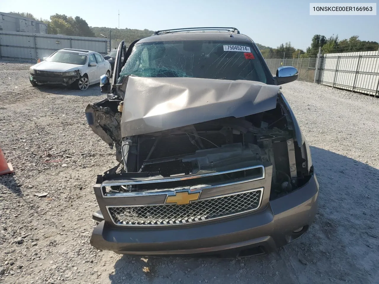 2014 Chevrolet Tahoe K1500 Ltz VIN: 1GNSKCE00ER166963 Lot: 75045214