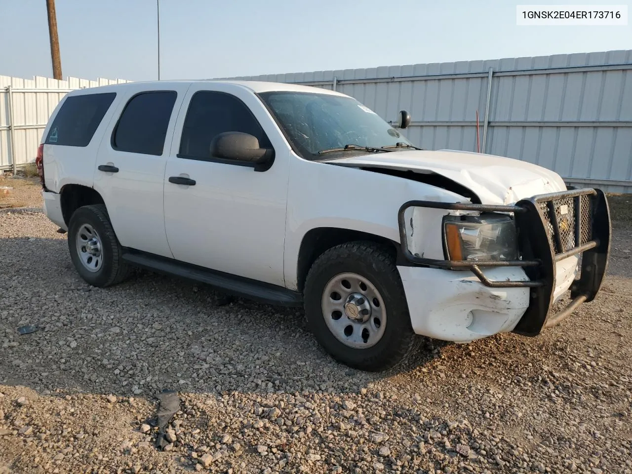 2014 Chevrolet Tahoe Special VIN: 1GNSK2E04ER173716 Lot: 75062614