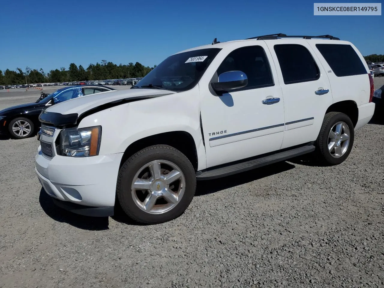 2014 Chevrolet Tahoe K1500 Ltz VIN: 1GNSKCE08ER149795 Lot: 75651964