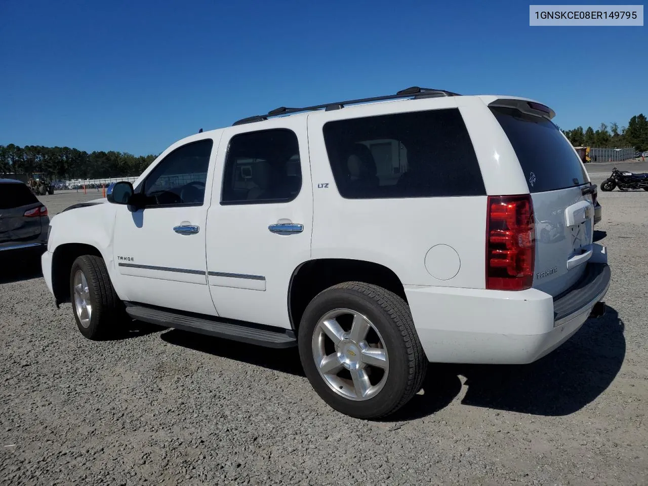 2014 Chevrolet Tahoe K1500 Ltz VIN: 1GNSKCE08ER149795 Lot: 75651964