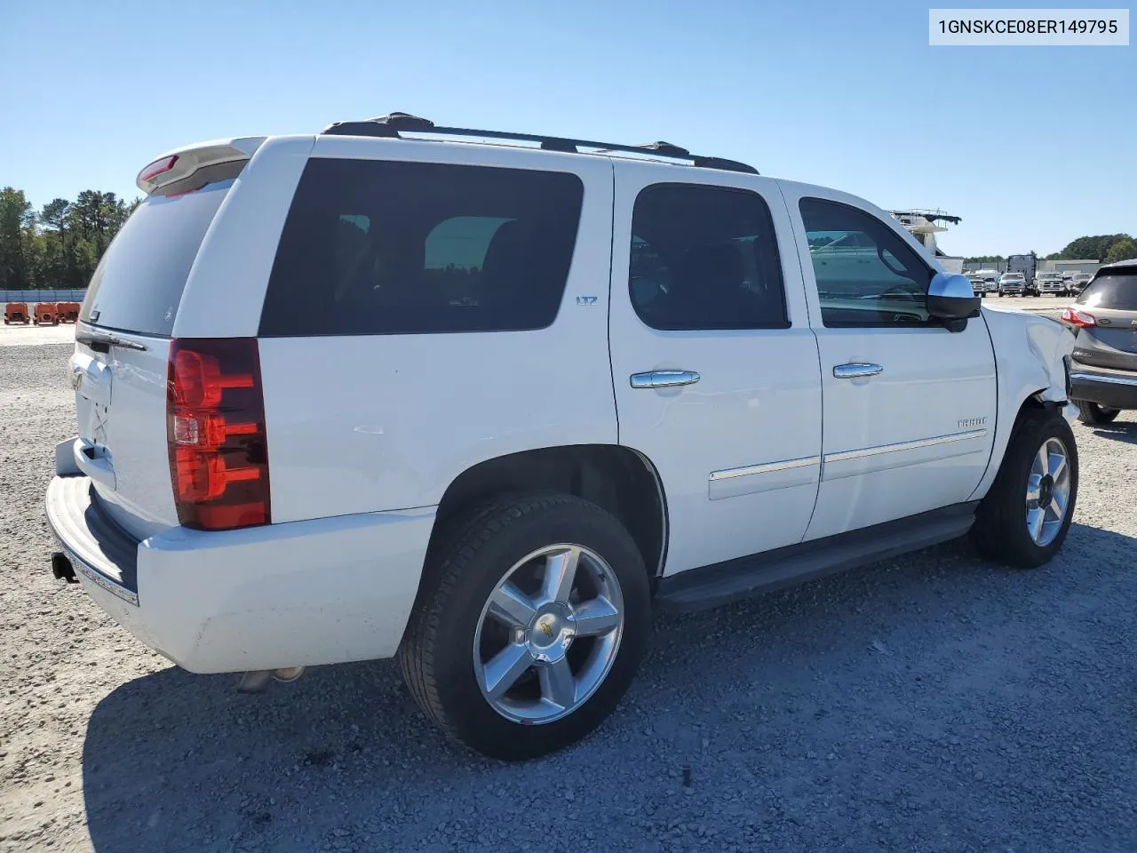 2014 Chevrolet Tahoe K1500 Ltz VIN: 1GNSKCE08ER149795 Lot: 75651964