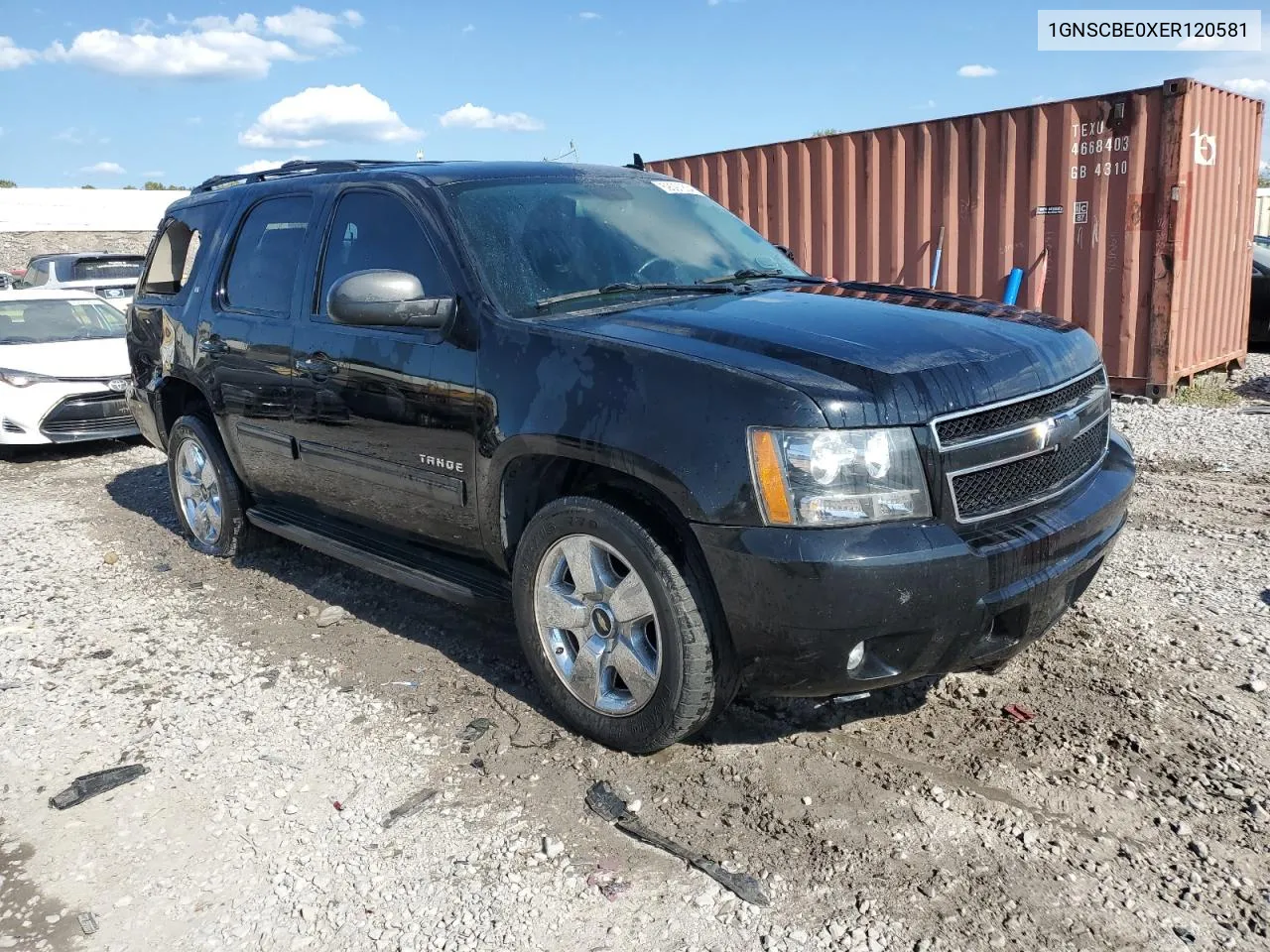 2014 Chevrolet Tahoe C1500 Lt VIN: 1GNSCBE0XER120581 Lot: 75735184