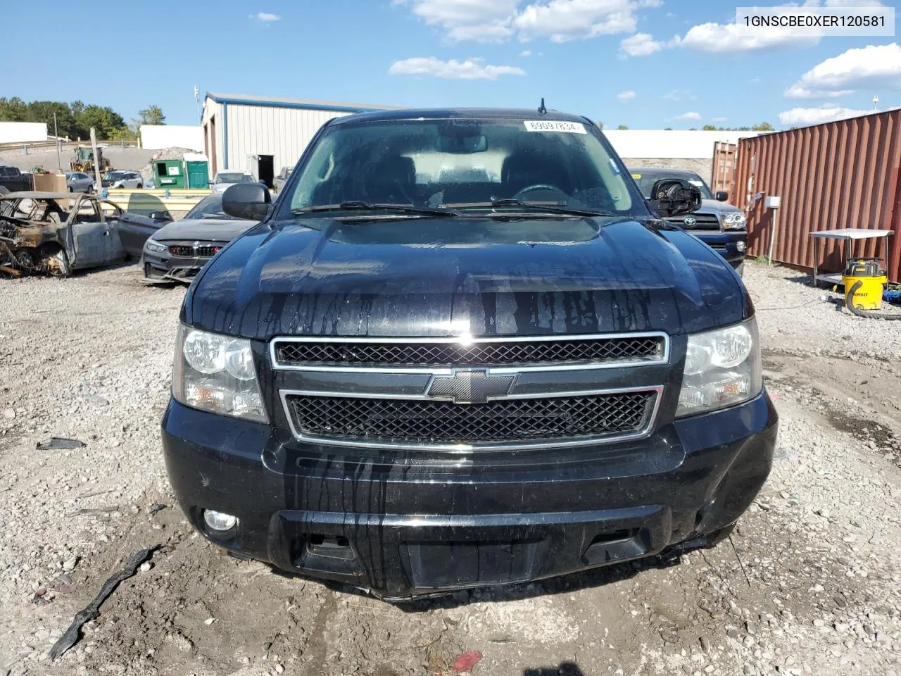 2014 Chevrolet Tahoe C1500 Lt VIN: 1GNSCBE0XER120581 Lot: 75735184