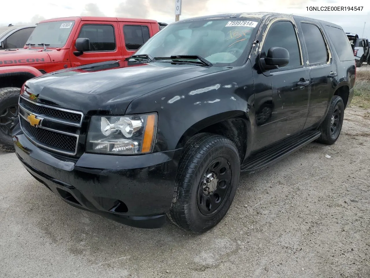 2014 Chevrolet Tahoe Police VIN: 1GNLC2E00ER194547 Lot: 75997914