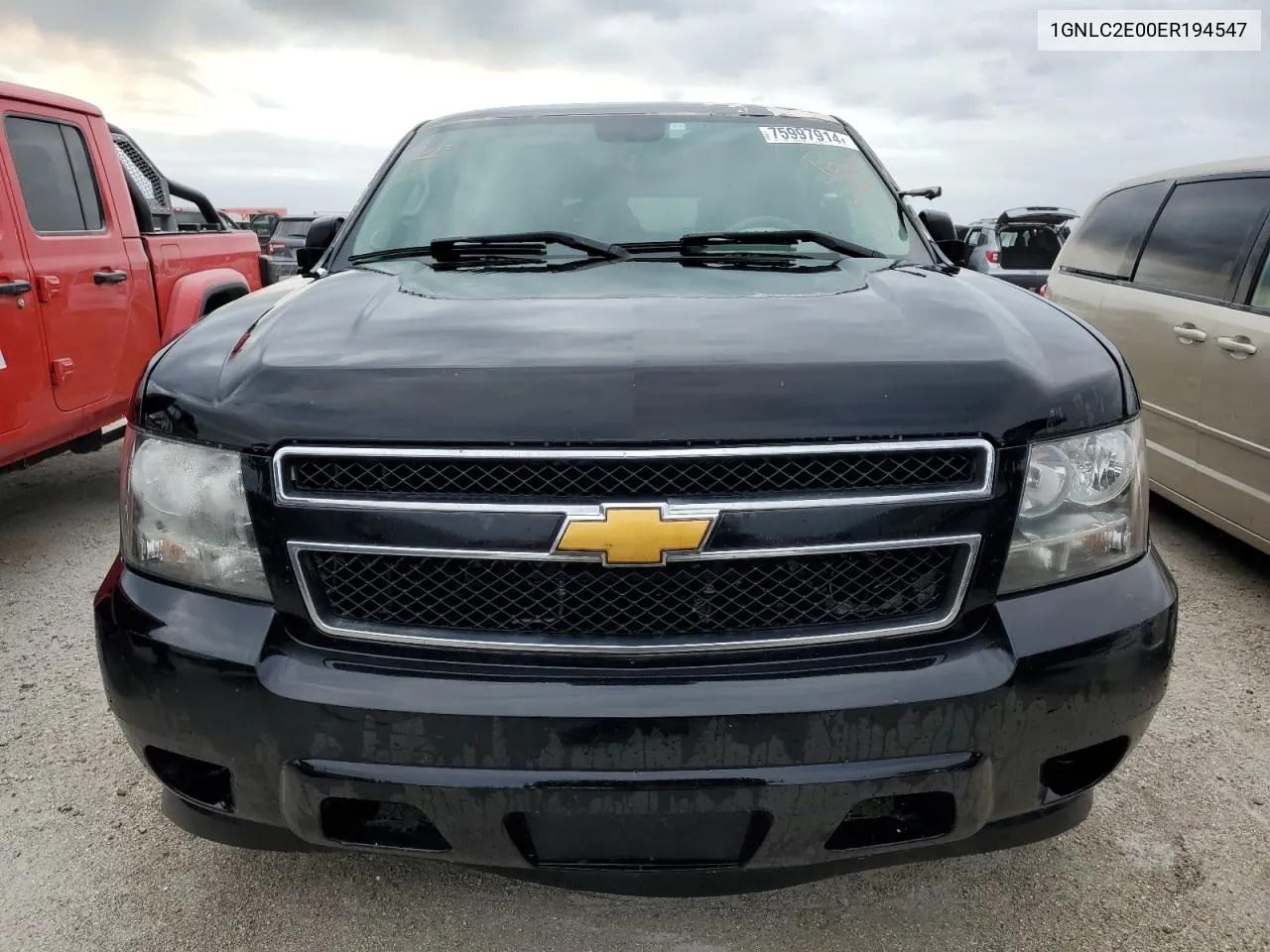 2014 Chevrolet Tahoe Police VIN: 1GNLC2E00ER194547 Lot: 75997914