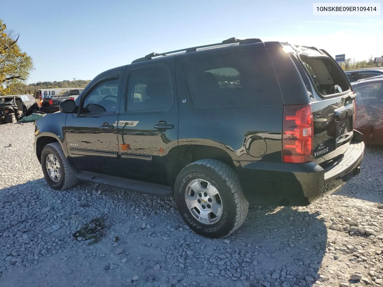 2014 Chevrolet Tahoe K1500 Lt VIN: 1GNSKBE09ER109414 Lot: 76616754