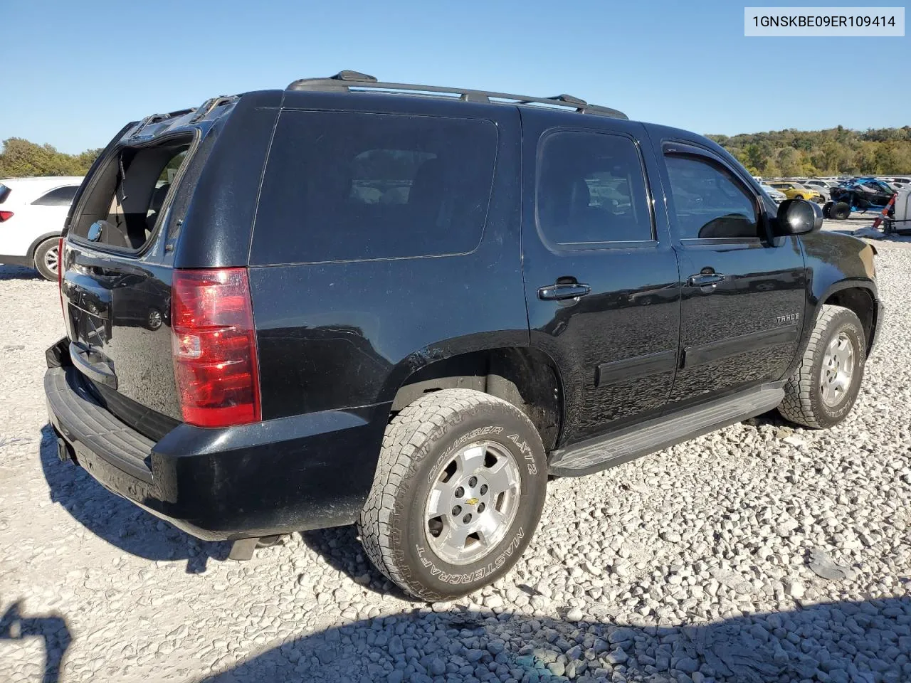 2014 Chevrolet Tahoe K1500 Lt VIN: 1GNSKBE09ER109414 Lot: 76616754