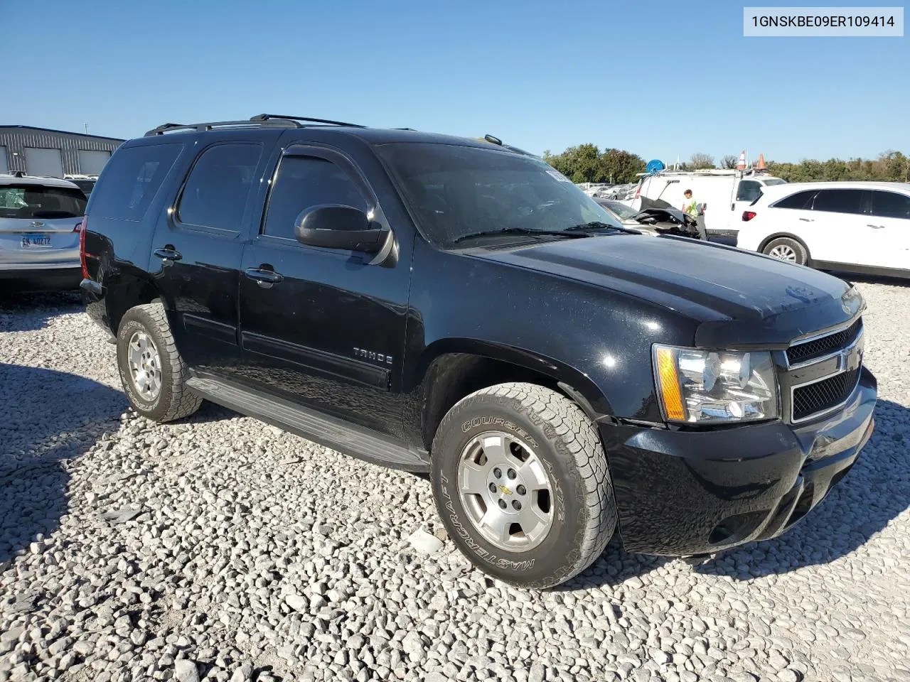 2014 Chevrolet Tahoe K1500 Lt VIN: 1GNSKBE09ER109414 Lot: 76616754