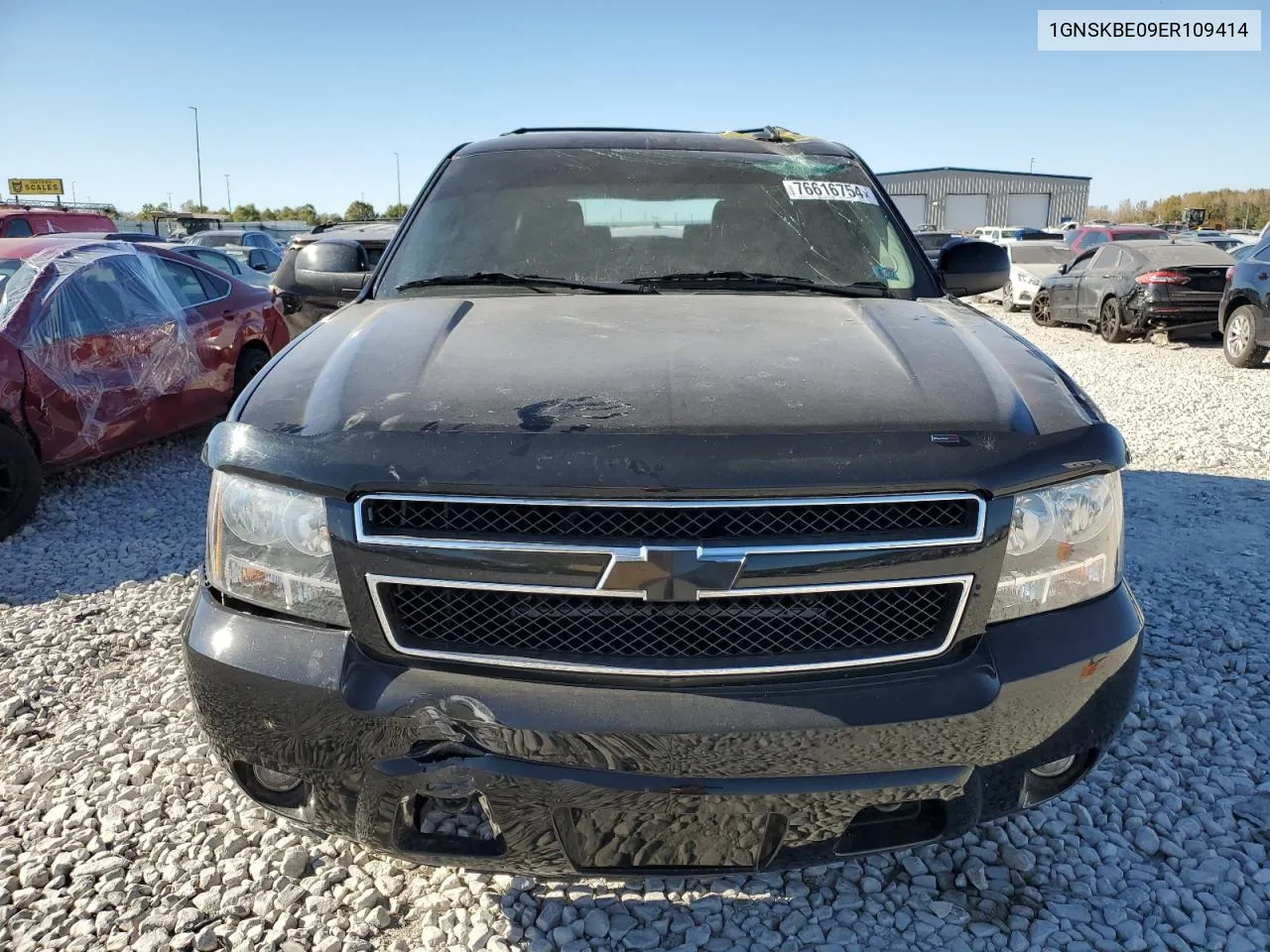 2014 Chevrolet Tahoe K1500 Lt VIN: 1GNSKBE09ER109414 Lot: 76616754