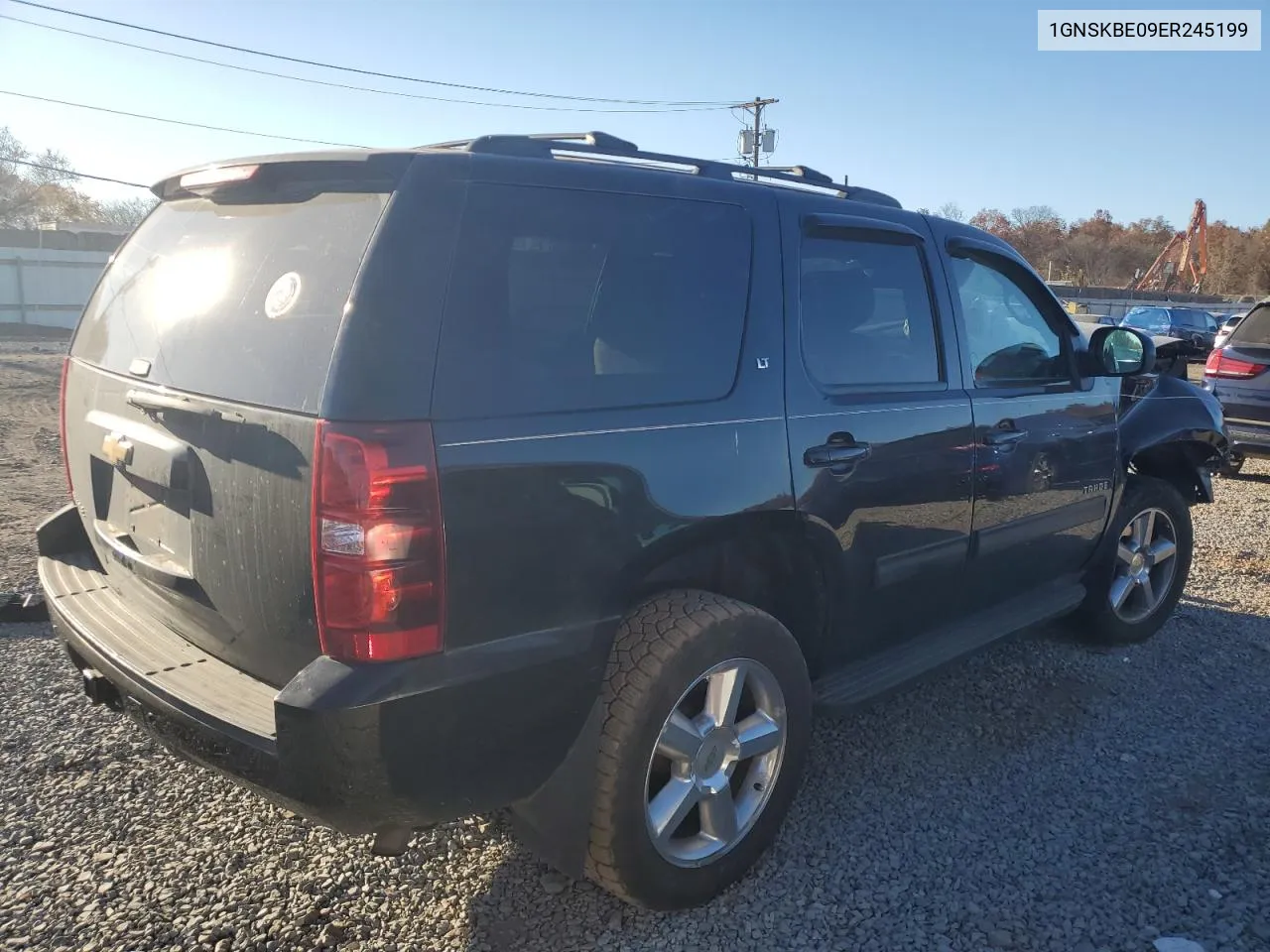 2014 Chevrolet Tahoe K1500 Lt VIN: 1GNSKBE09ER245199 Lot: 77535244