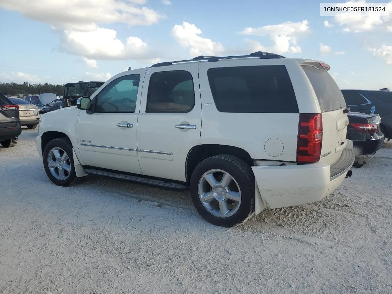 2014 Chevrolet Tahoe K1500 Ltz VIN: 1GNSKCE05ER181524 Lot: 77575334