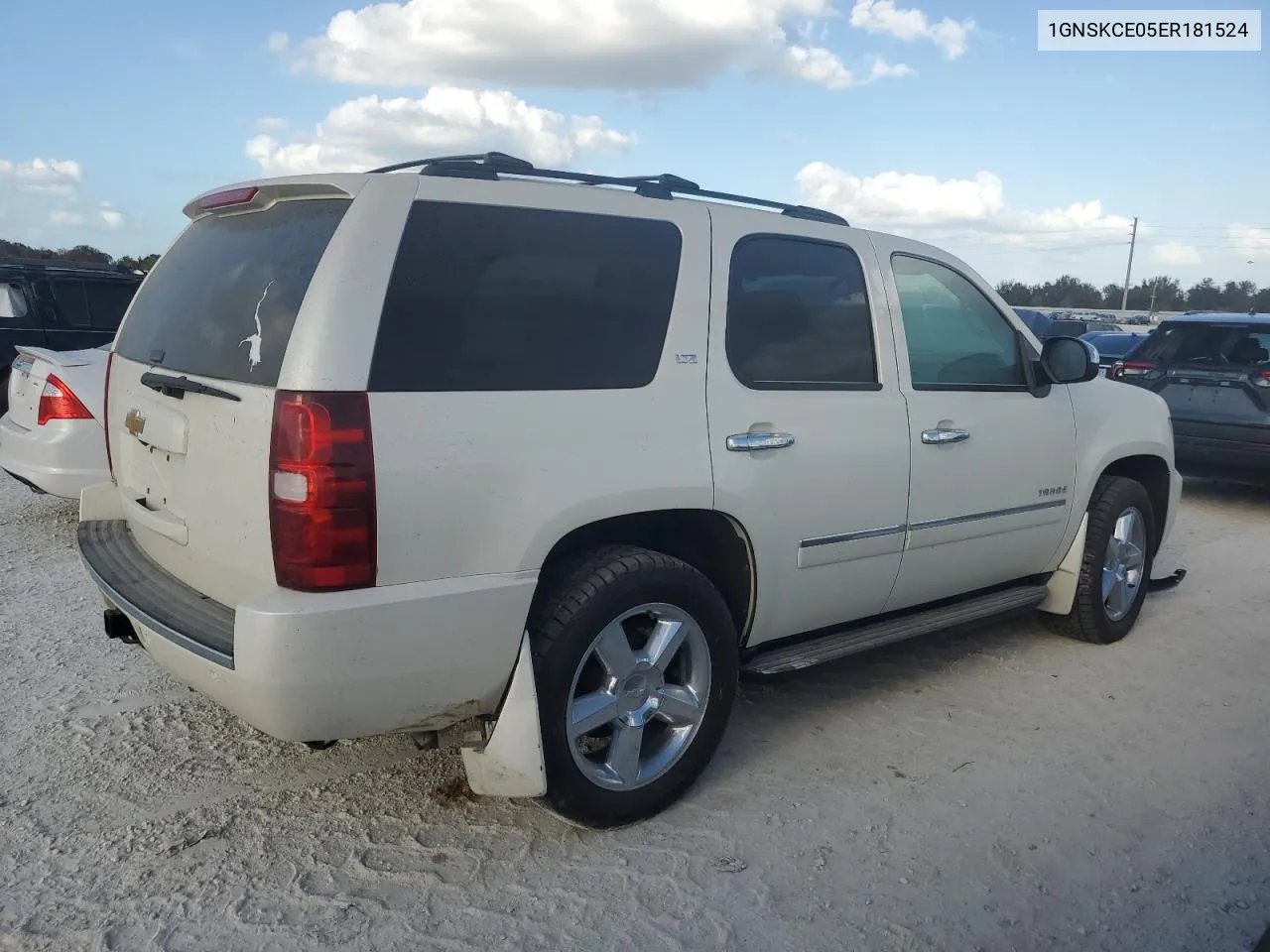 2014 Chevrolet Tahoe K1500 Ltz VIN: 1GNSKCE05ER181524 Lot: 77575334