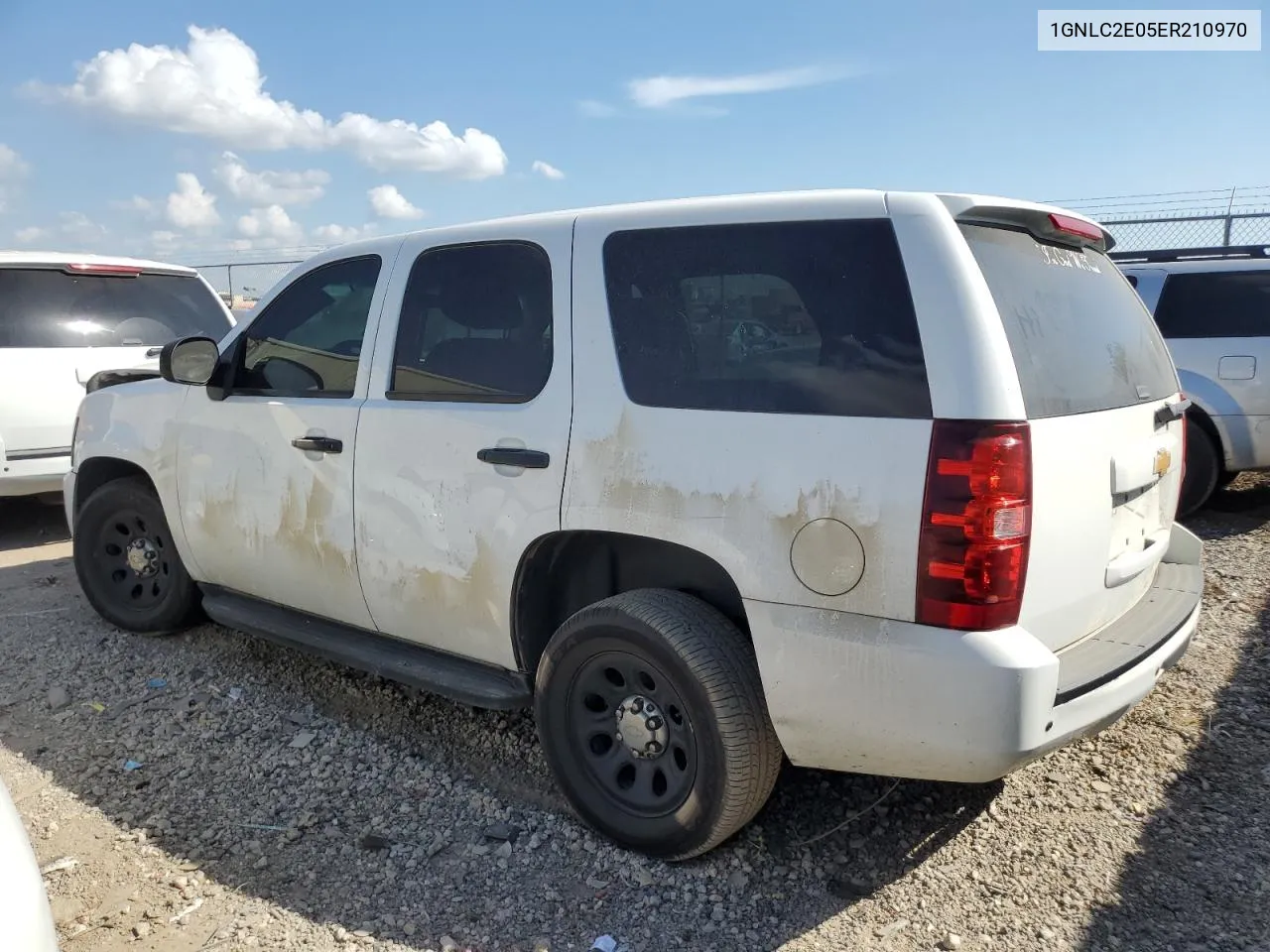 2014 Chevrolet Tahoe Police VIN: 1GNLC2E05ER210970 Lot: 78215904