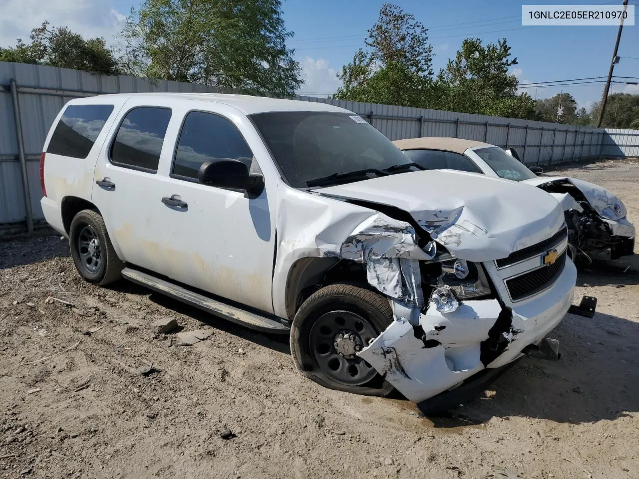 2014 Chevrolet Tahoe Police VIN: 1GNLC2E05ER210970 Lot: 78215904