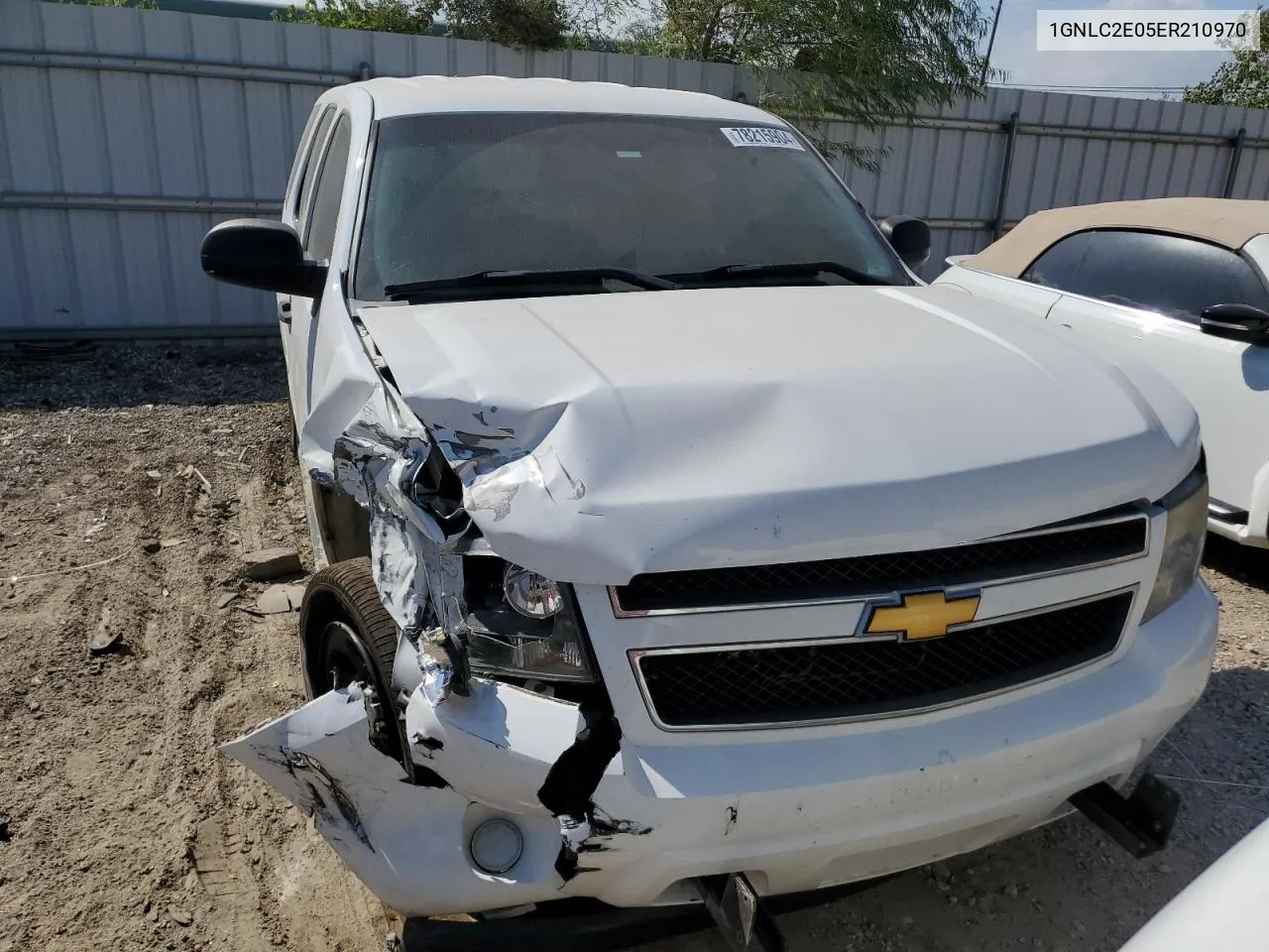 2014 Chevrolet Tahoe Police VIN: 1GNLC2E05ER210970 Lot: 78215904