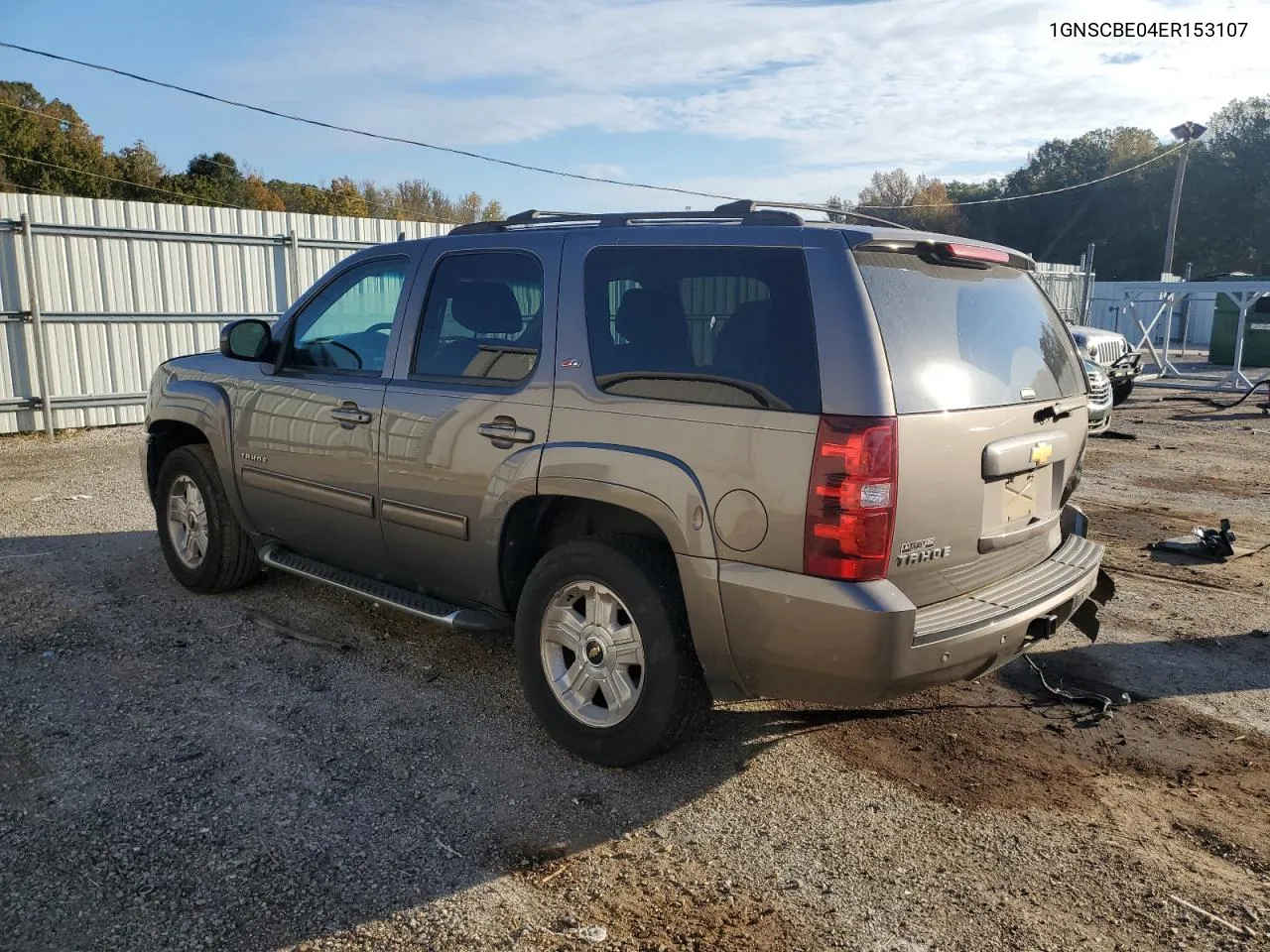 2014 Chevrolet Tahoe C1500 Lt VIN: 1GNSCBE04ER153107 Lot: 78488604