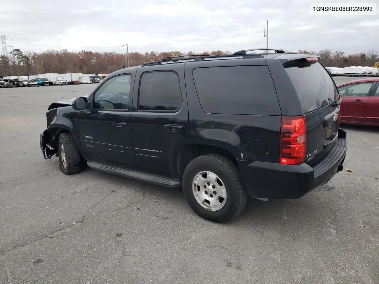 2014 Chevrolet Tahoe K1500 Lt VIN: 1GNSKBE08ER228992 Lot: 80108224