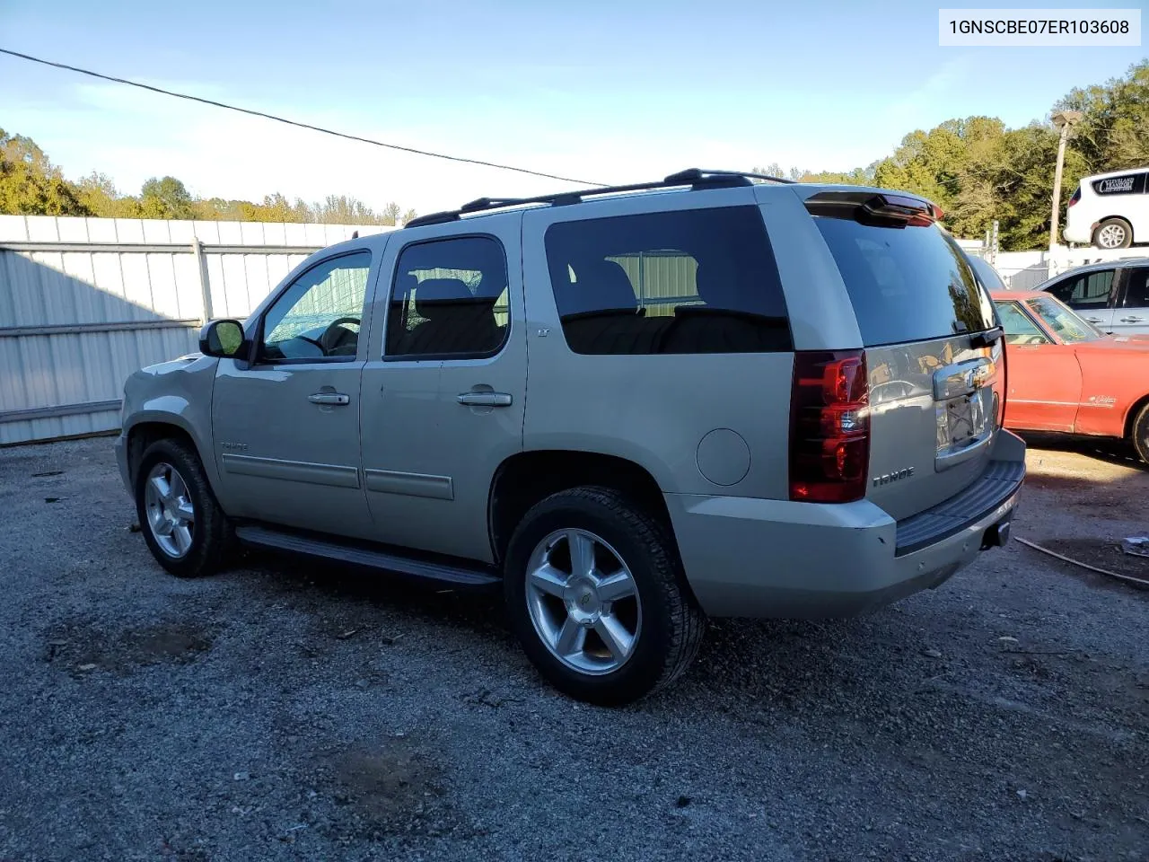 1GNSCBE07ER103608 2014 Chevrolet Tahoe C1500 Lt