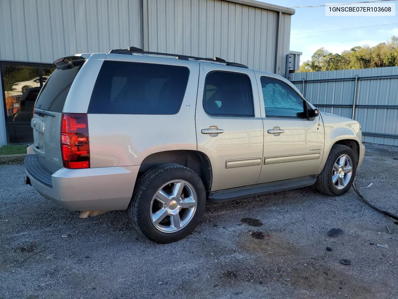 1GNSCBE07ER103608 2014 Chevrolet Tahoe C1500 Lt