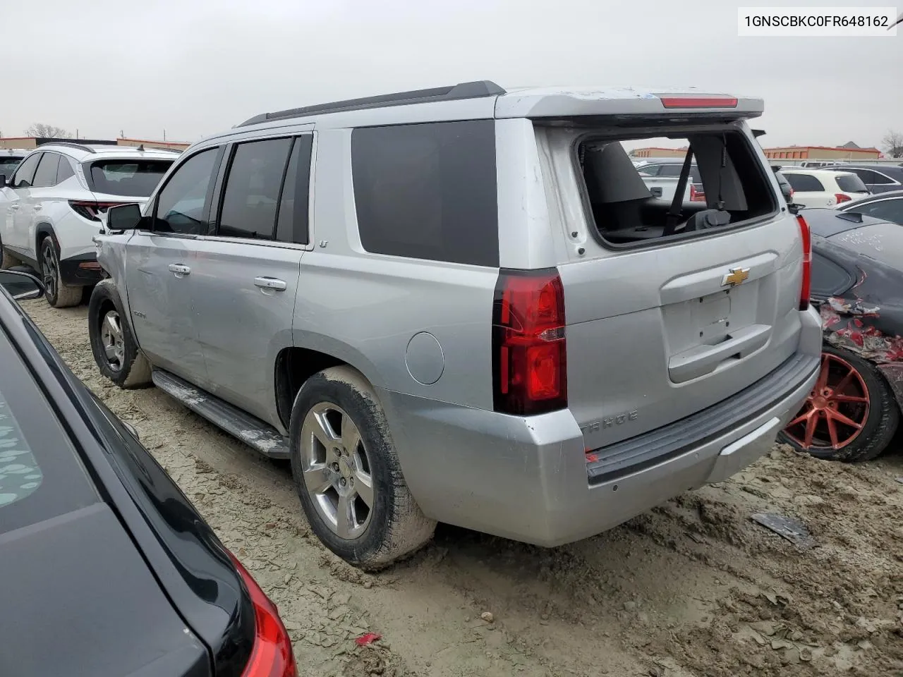 2015 Chevrolet Tahoe C1500 Lt VIN: 1GNSCBKC0FR648162 Lot: 39658334