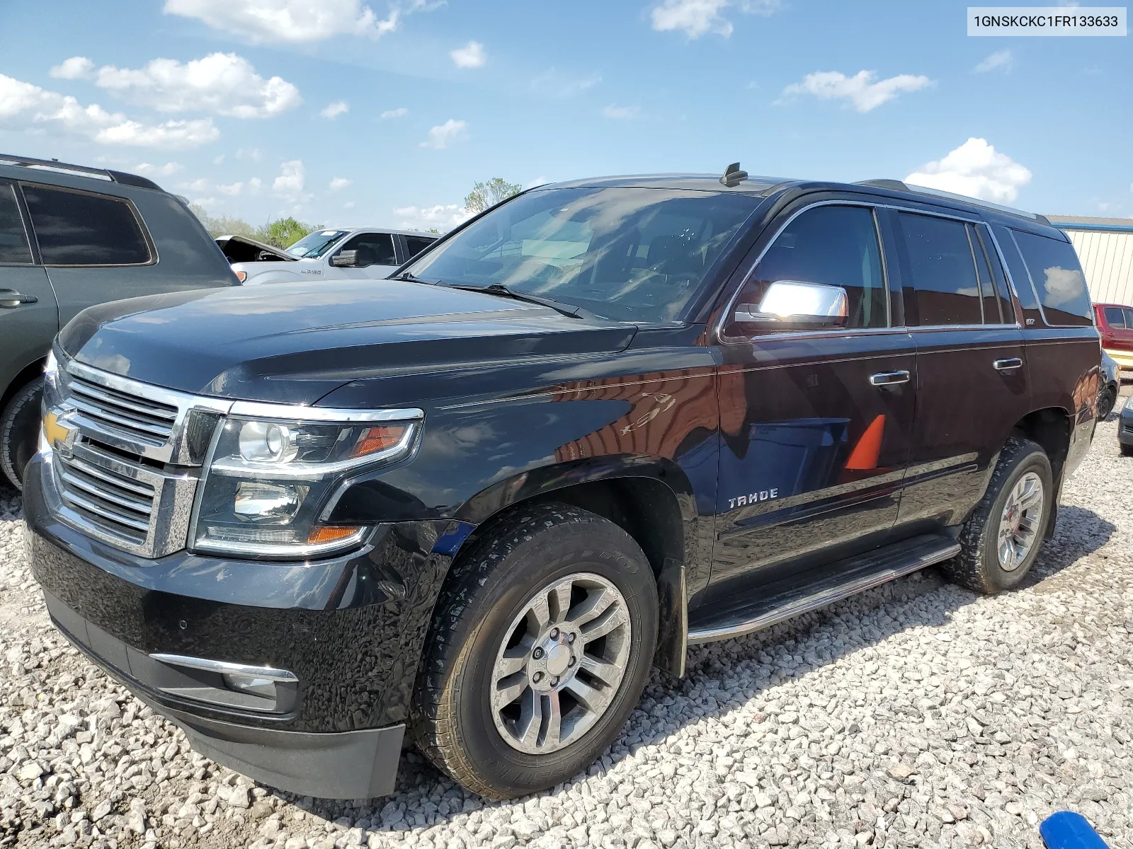 2015 Chevrolet Tahoe K1500 Ltz VIN: 1GNSKCKC1FR133633 Lot: 47120153