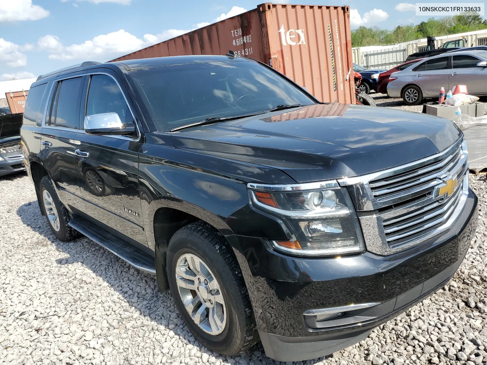 2015 Chevrolet Tahoe K1500 Ltz VIN: 1GNSKCKC1FR133633 Lot: 47120153