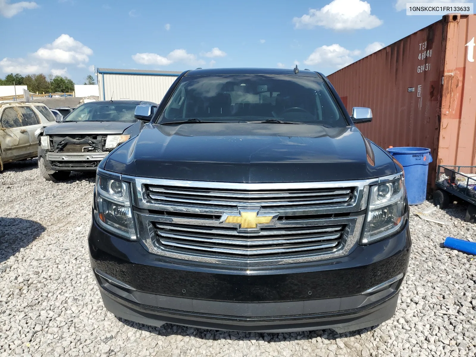 2015 Chevrolet Tahoe K1500 Ltz VIN: 1GNSKCKC1FR133633 Lot: 47120153