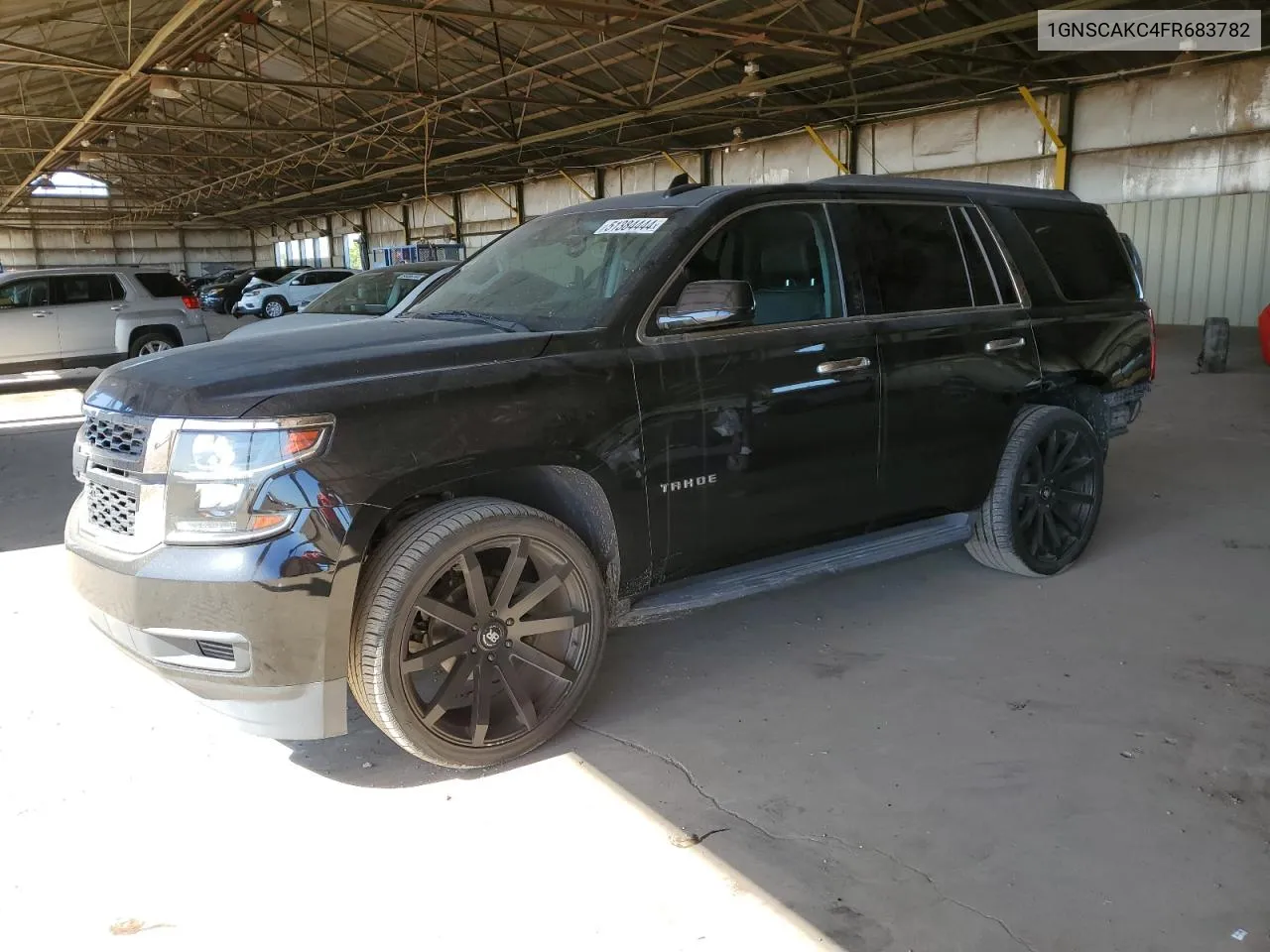 2015 Chevrolet Tahoe C1500 Ls VIN: 1GNSCAKC4FR683782 Lot: 51384444